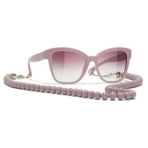 chanel square sunglasses pink|chanel retro square sunglasses.